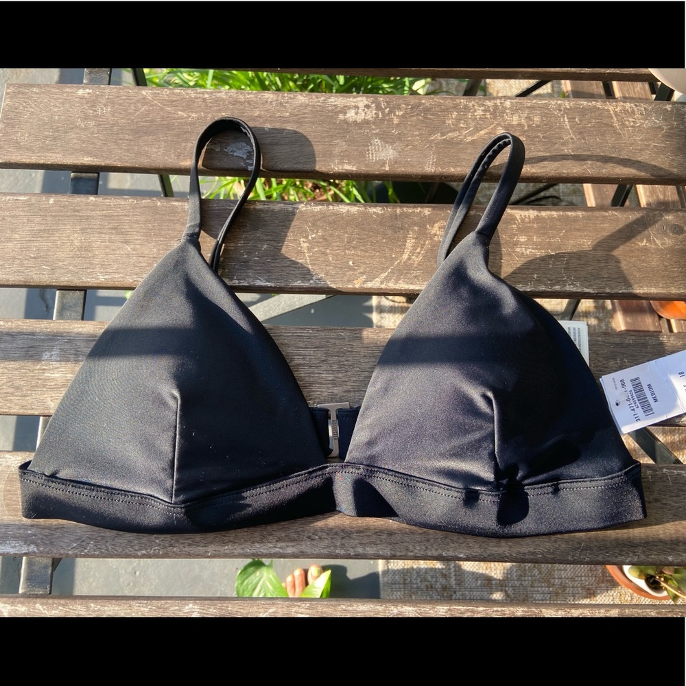 Black Bikini Bra Top